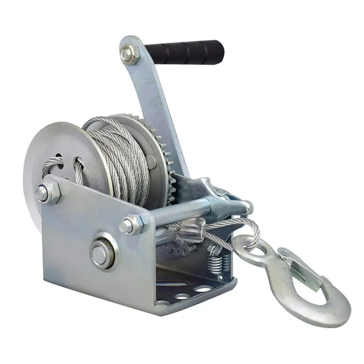 Hand Winch With Hand Brake